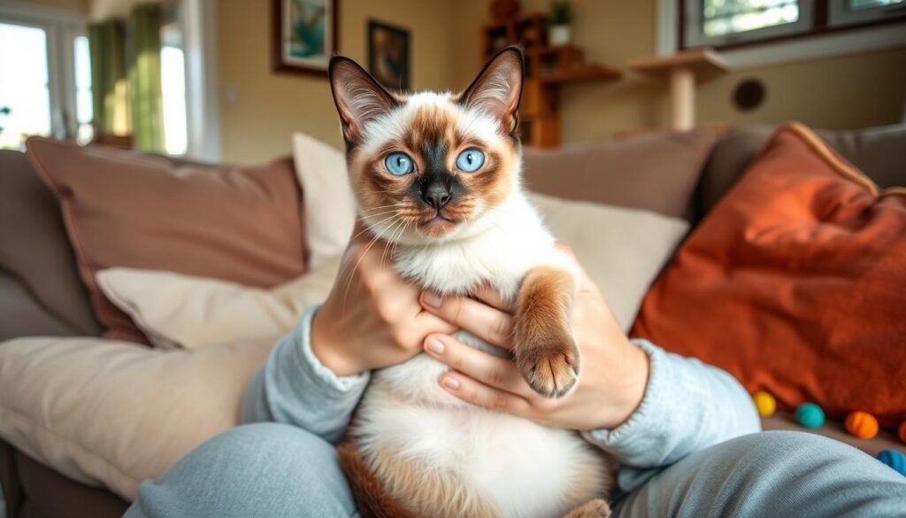 Adopting a Siamese Mix Cat