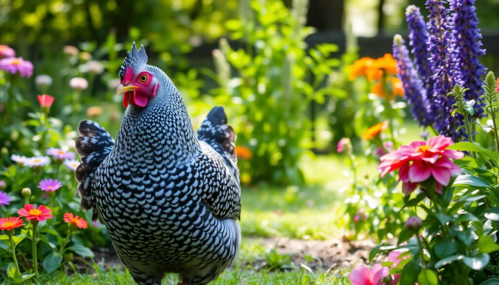 Blue Laced Wyandotte Chicken