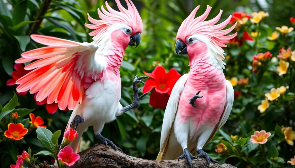 Breeding Rituals of Rose Breasted Cockatoos