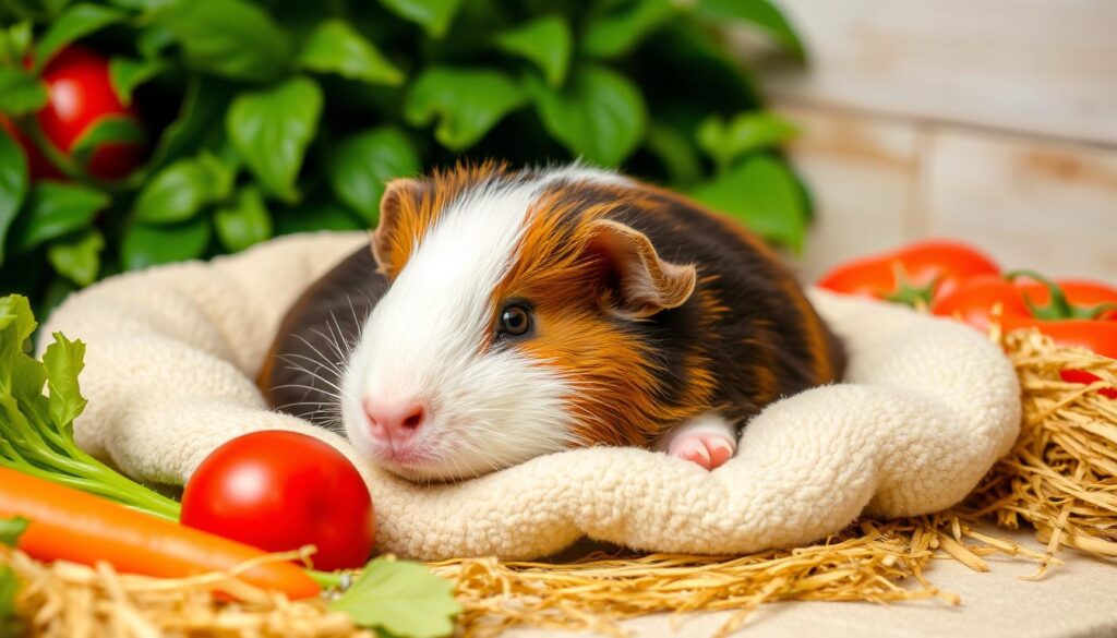 Healthy Teddy Guinea Pig