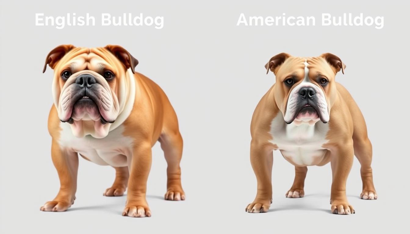 english bulldog vs american bulldog