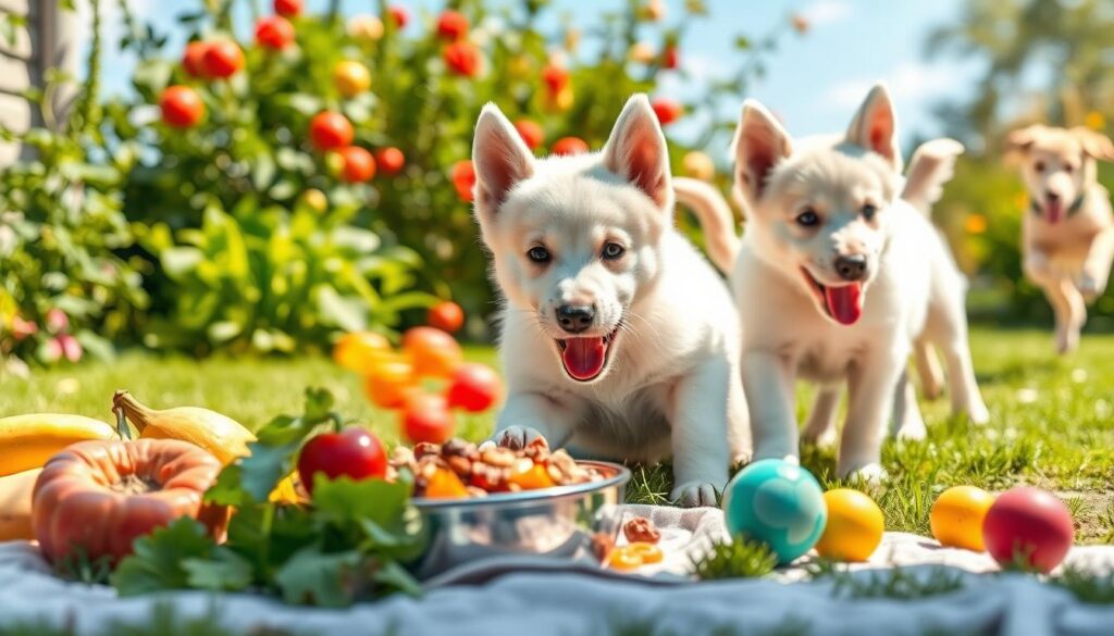 proper nutrition and exercise for puppies