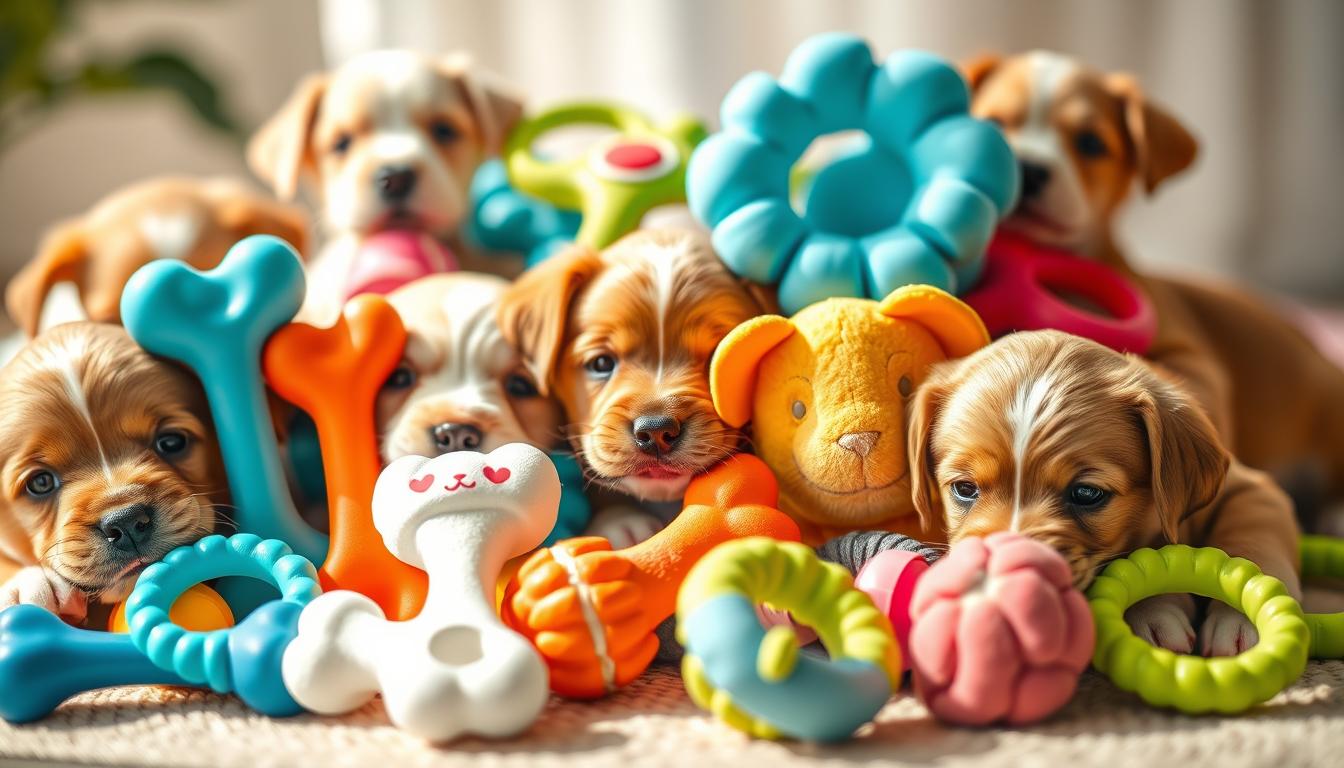 teething dog toys