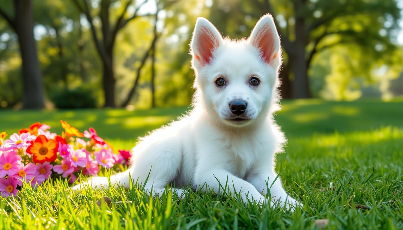 white german shepherd puppies