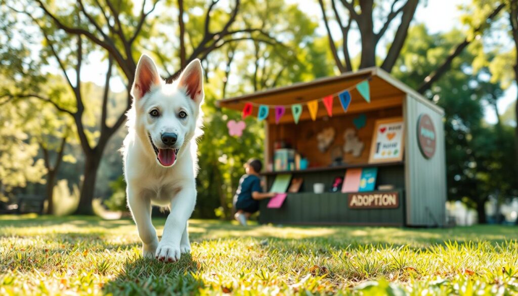 white german shepherd puppy adoption