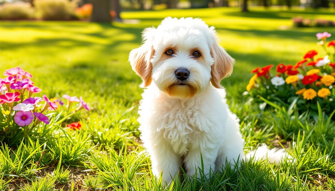 white goldendoodle