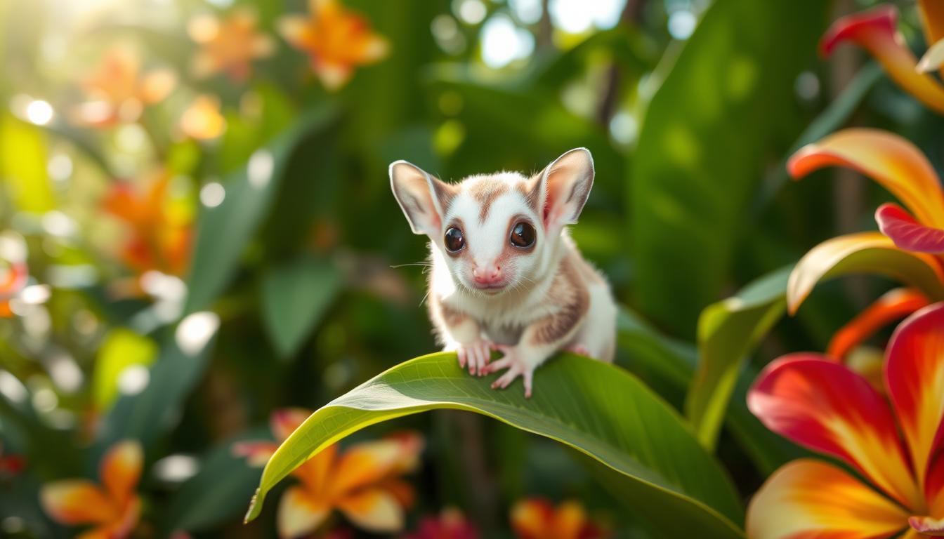 white sugar glider