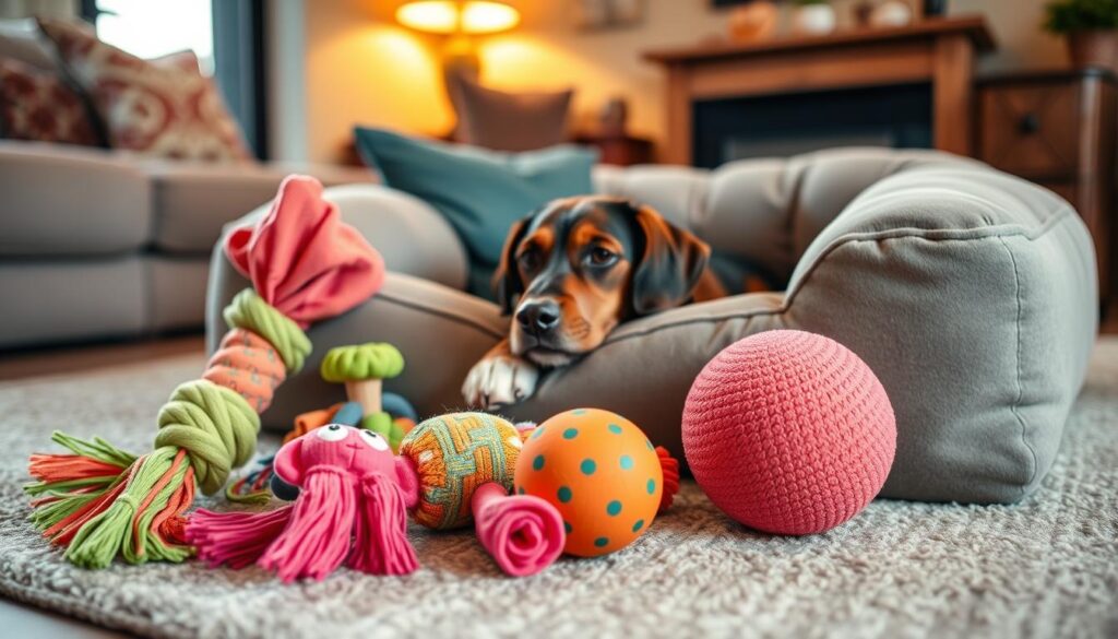 DIY dog toys for toothless dogs