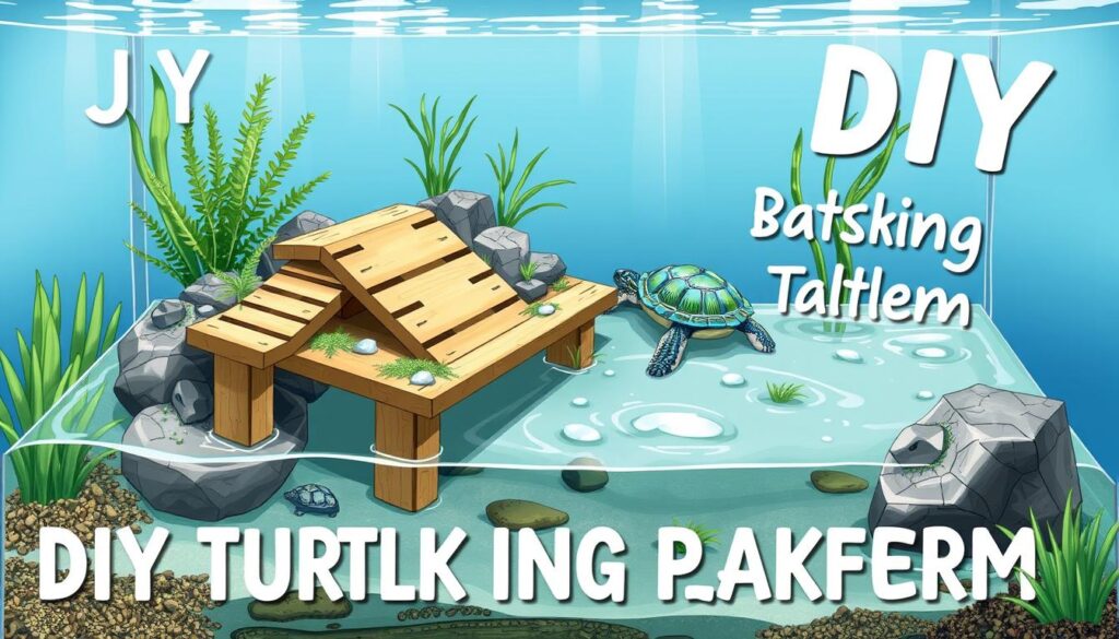 DIY turtle basking platform instructions