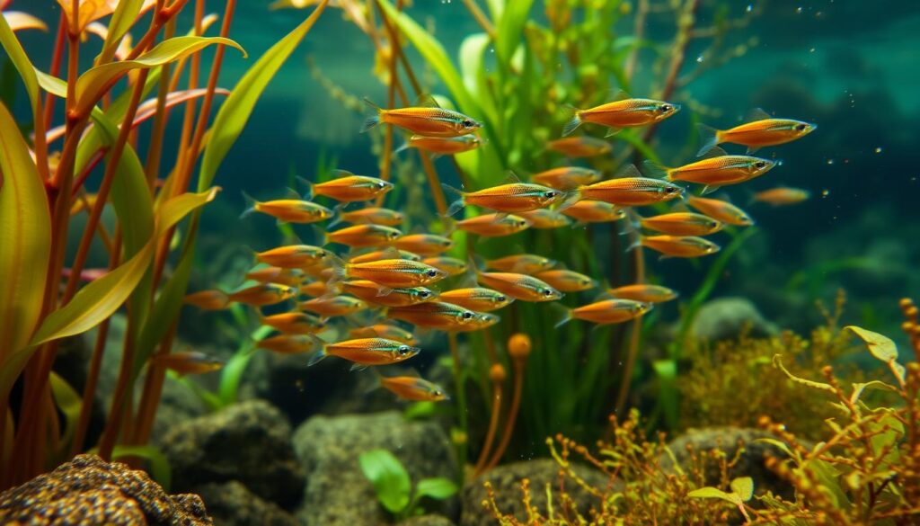 Feeding habits of Buenos Aires Tetra