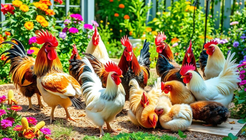 Polish crested chicken temperament