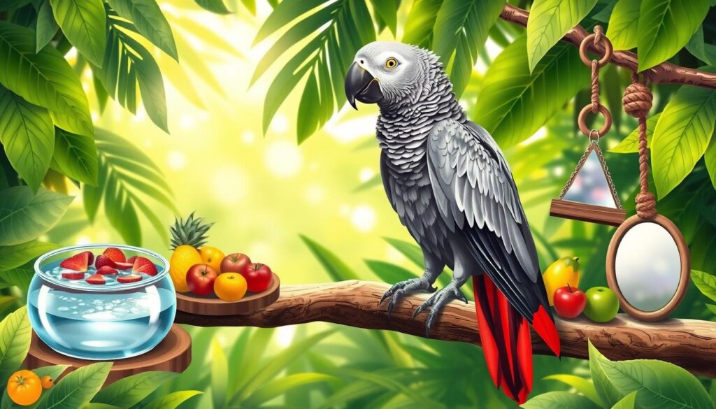 african grey parrot care guide