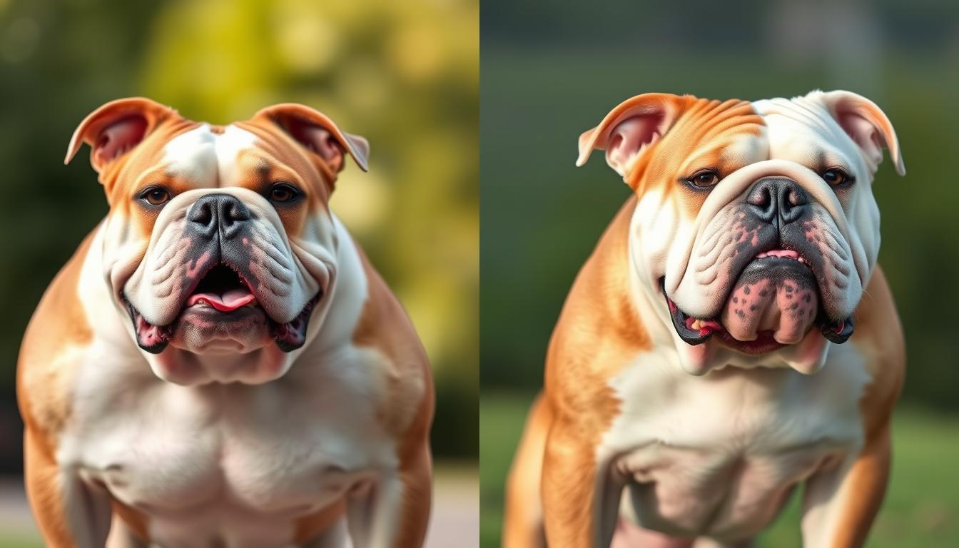 american vs english bulldog