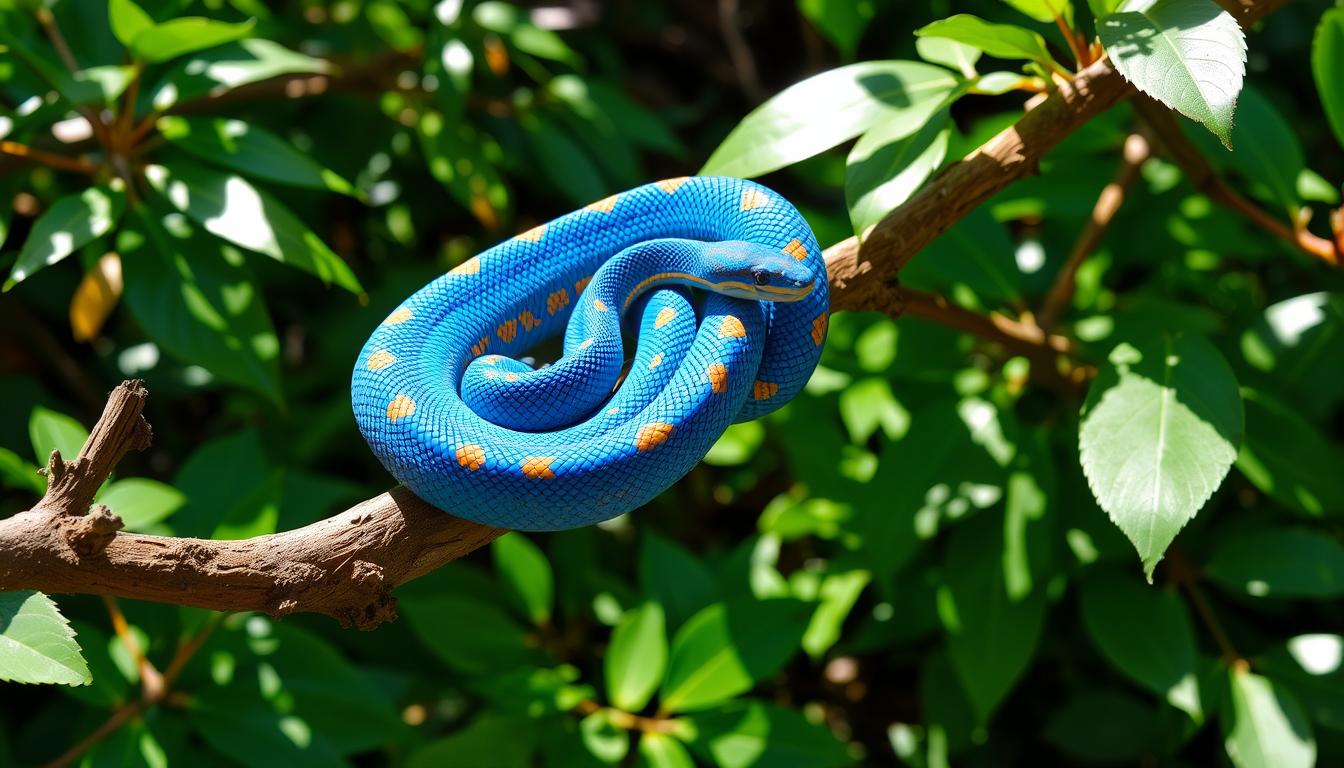 blue corn snake