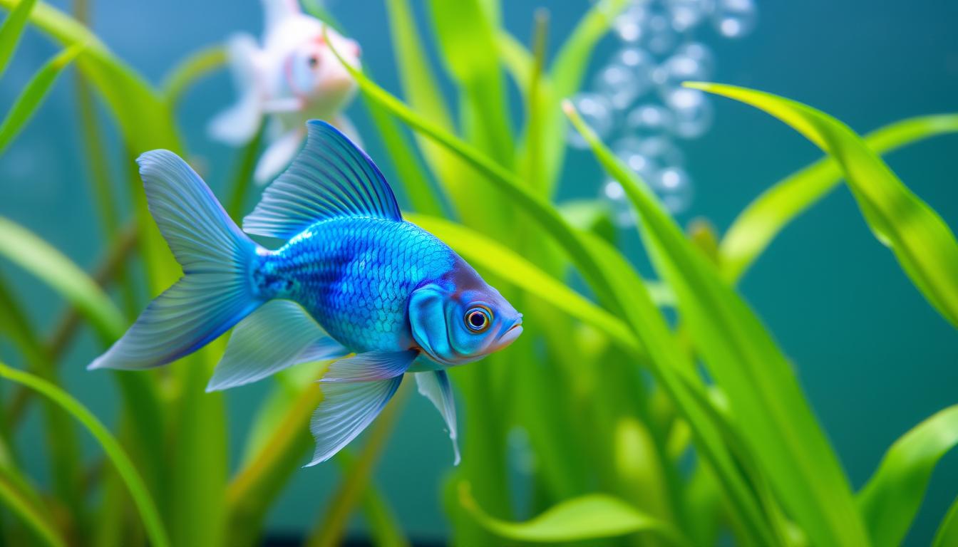 blue goldfish