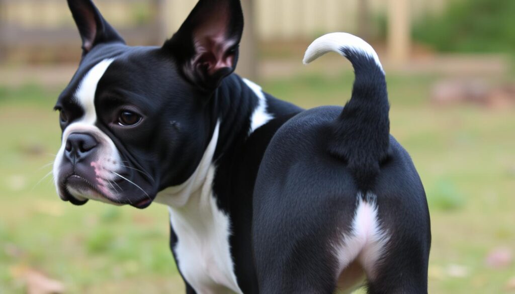 boston terrier tail standard