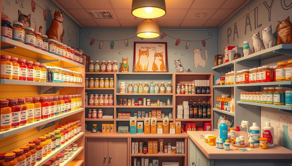 cat antibiotic store