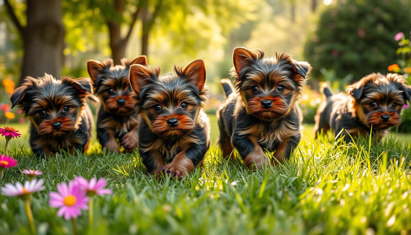 chocolate yorkies for sale