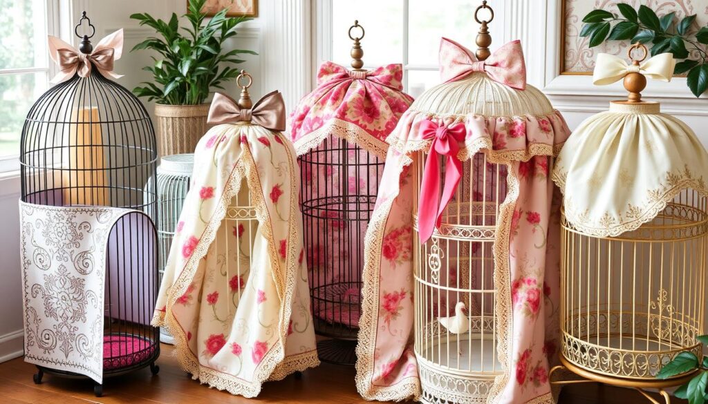 decorative bird cage covers