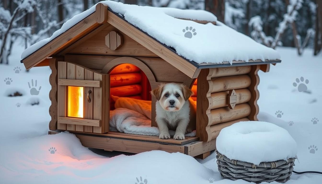 dog house with heater