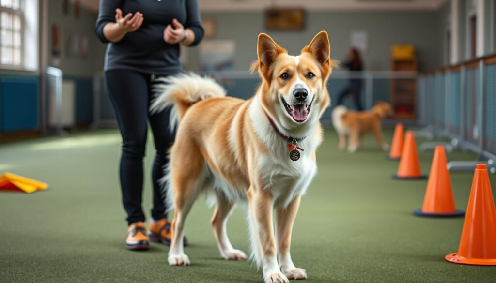 dog standing commands