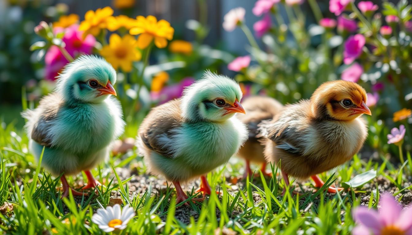 easter egger chicks