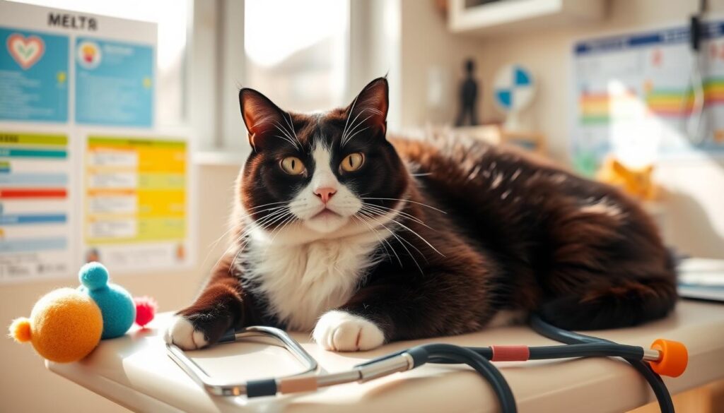 fat tuxedo cat health considerations