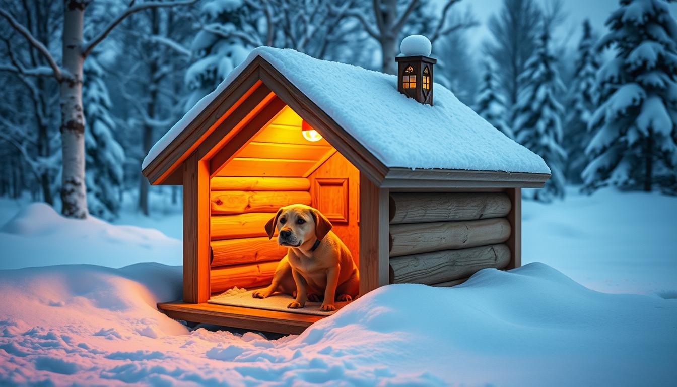 heated dog house