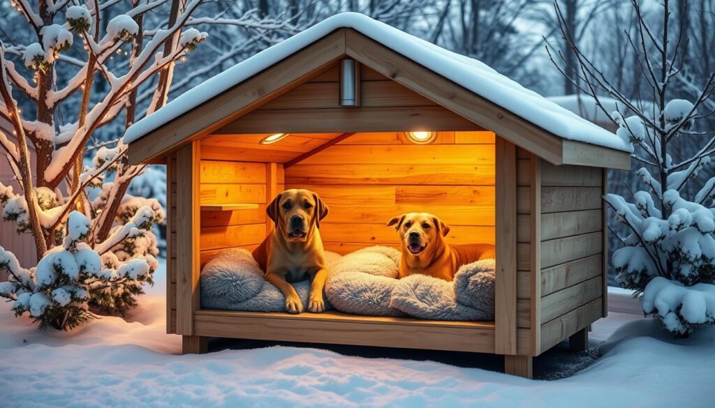 heated dog houses for large dogs