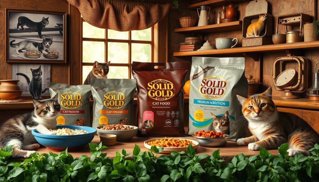 history of solid gold cat food