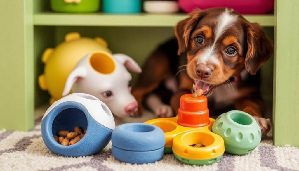 interactive puzzle toys for toothless dogs