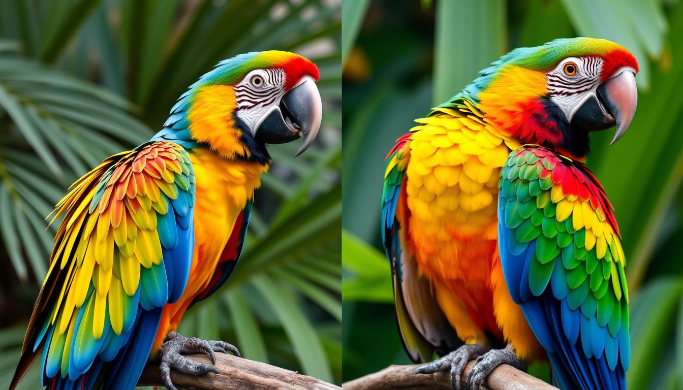 macaw vs parrot