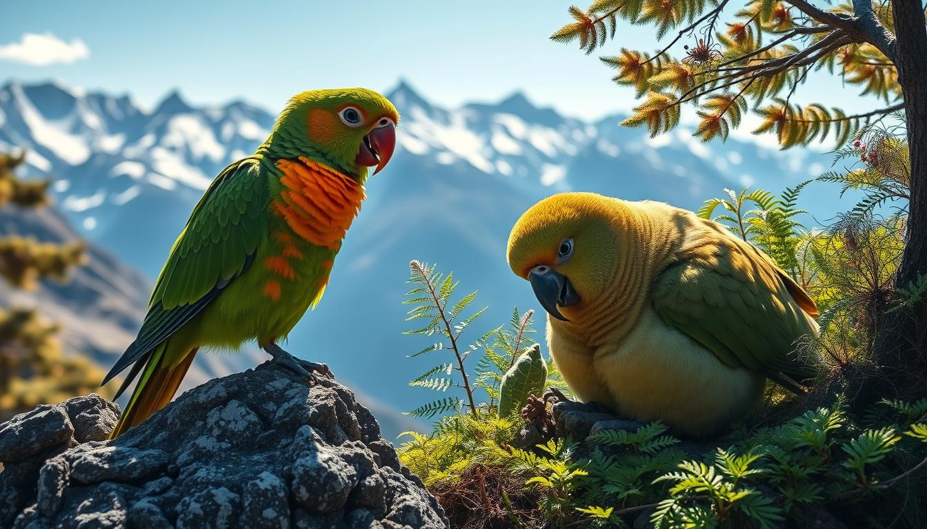 new zealand parrot