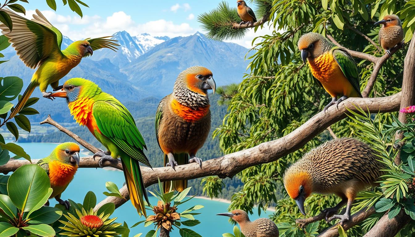 new zealand parrot