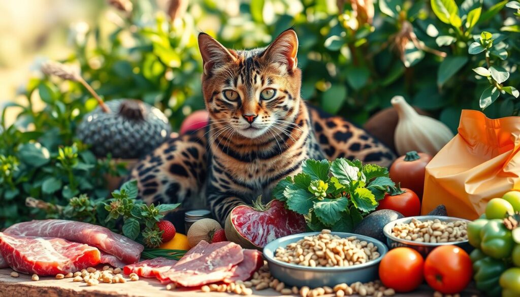 nutrition for leopard-like house cats