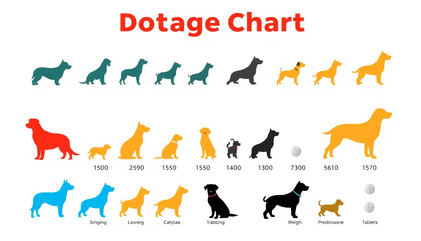 prednisone for dogs dosage chart by weight