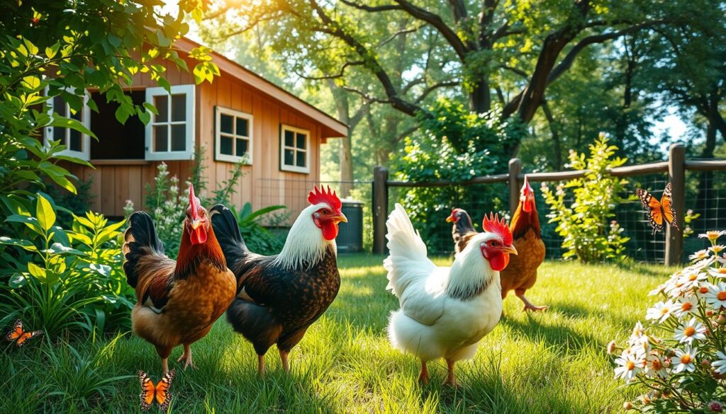 safe environment for polish chickens