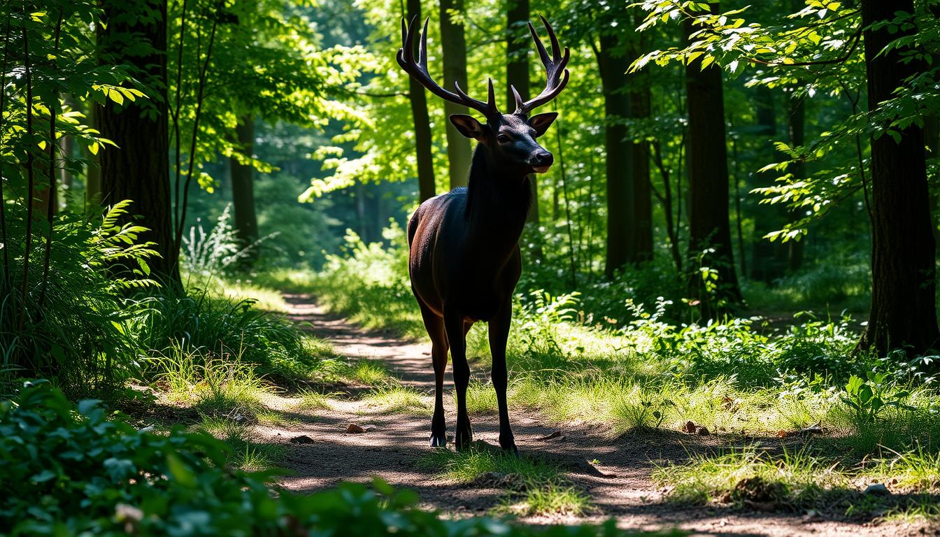 black deer