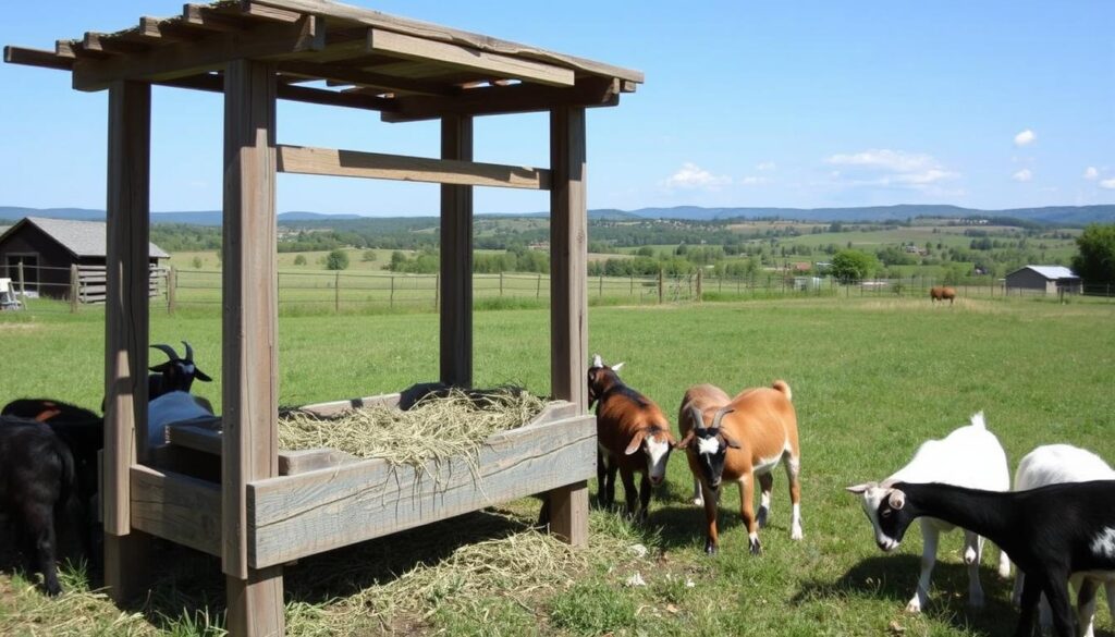 affordable goat hay feeder