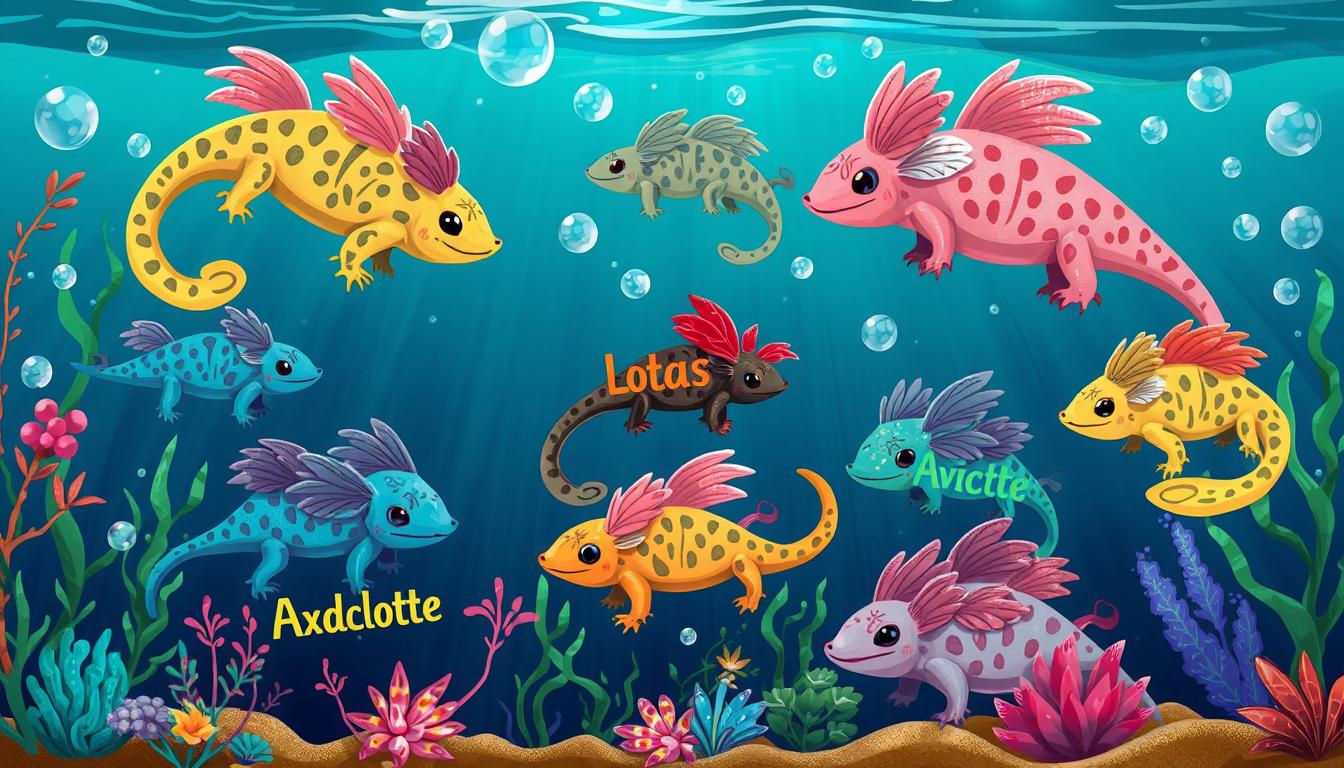 axolotl names