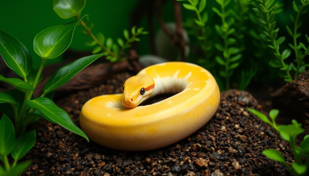 banana pastel ball python