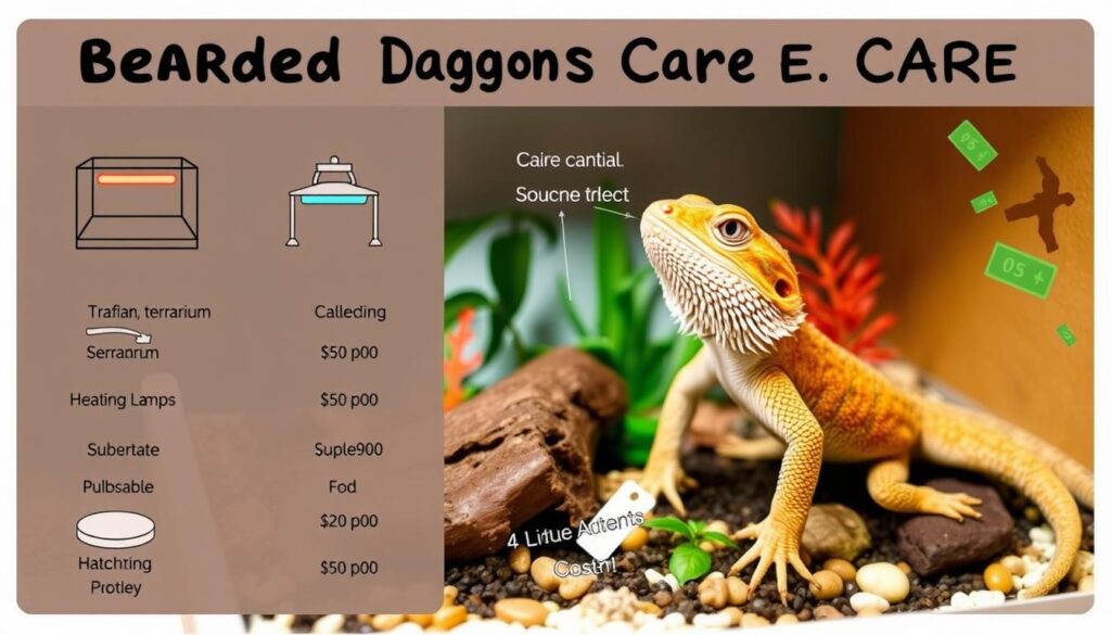 bearded dragon care costs