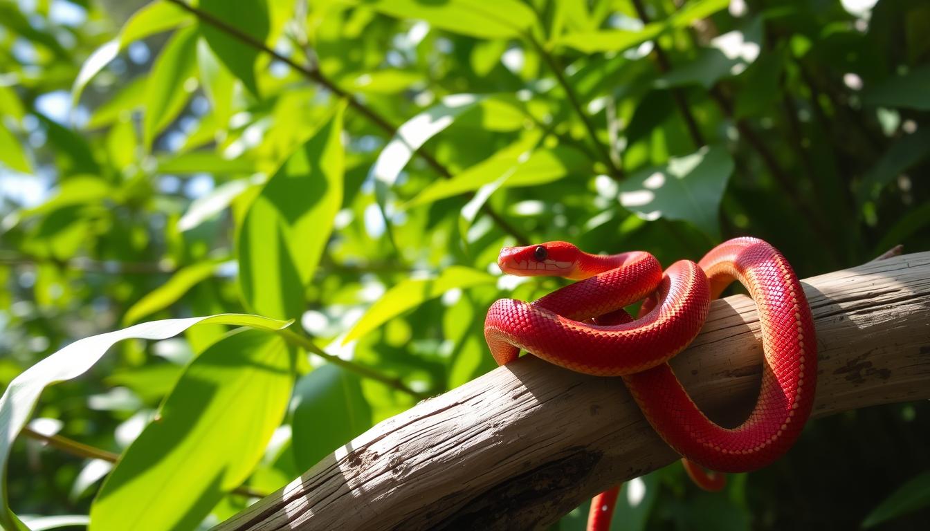 blood red corn snake