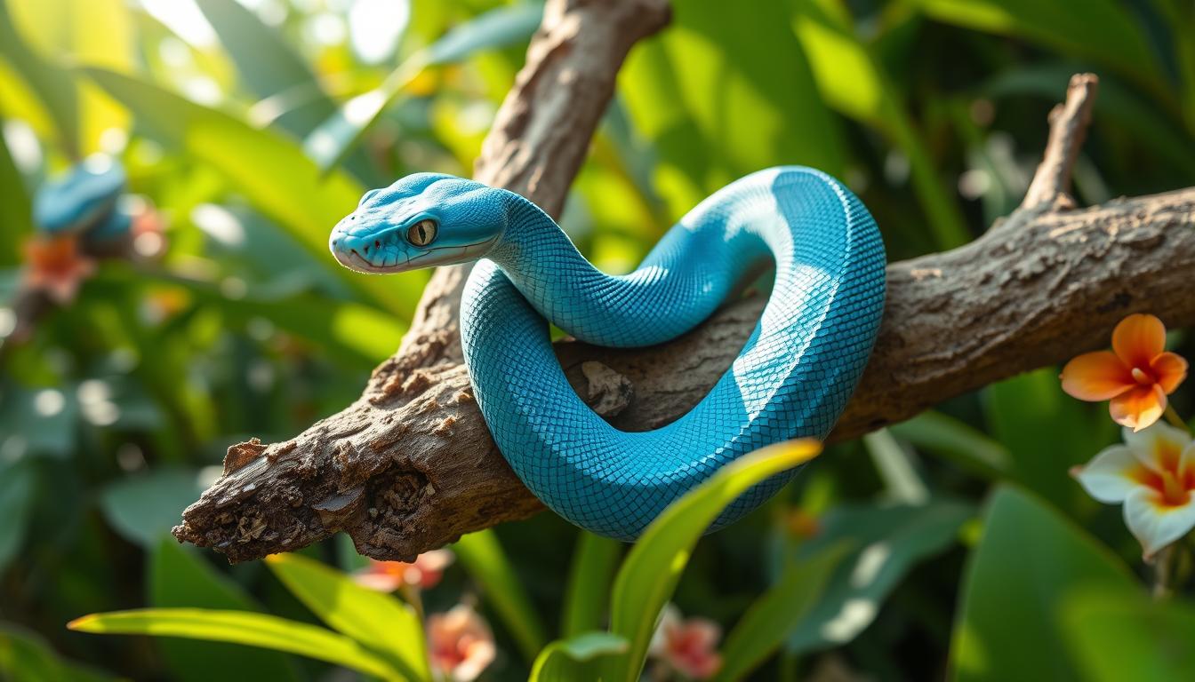 blue corn snake