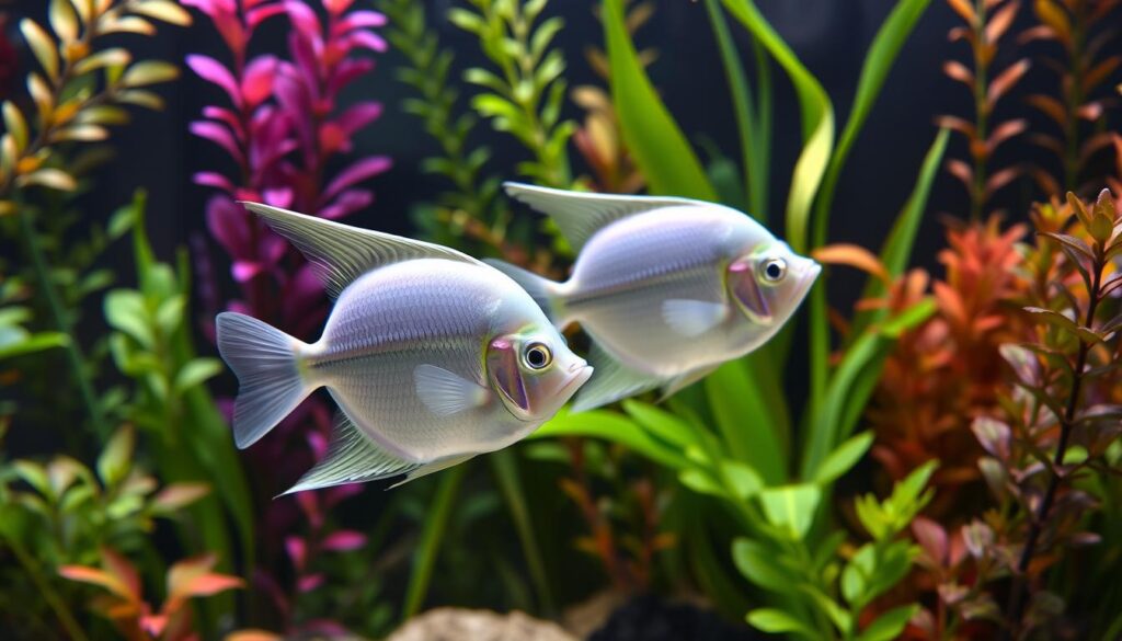 breeding angelfish