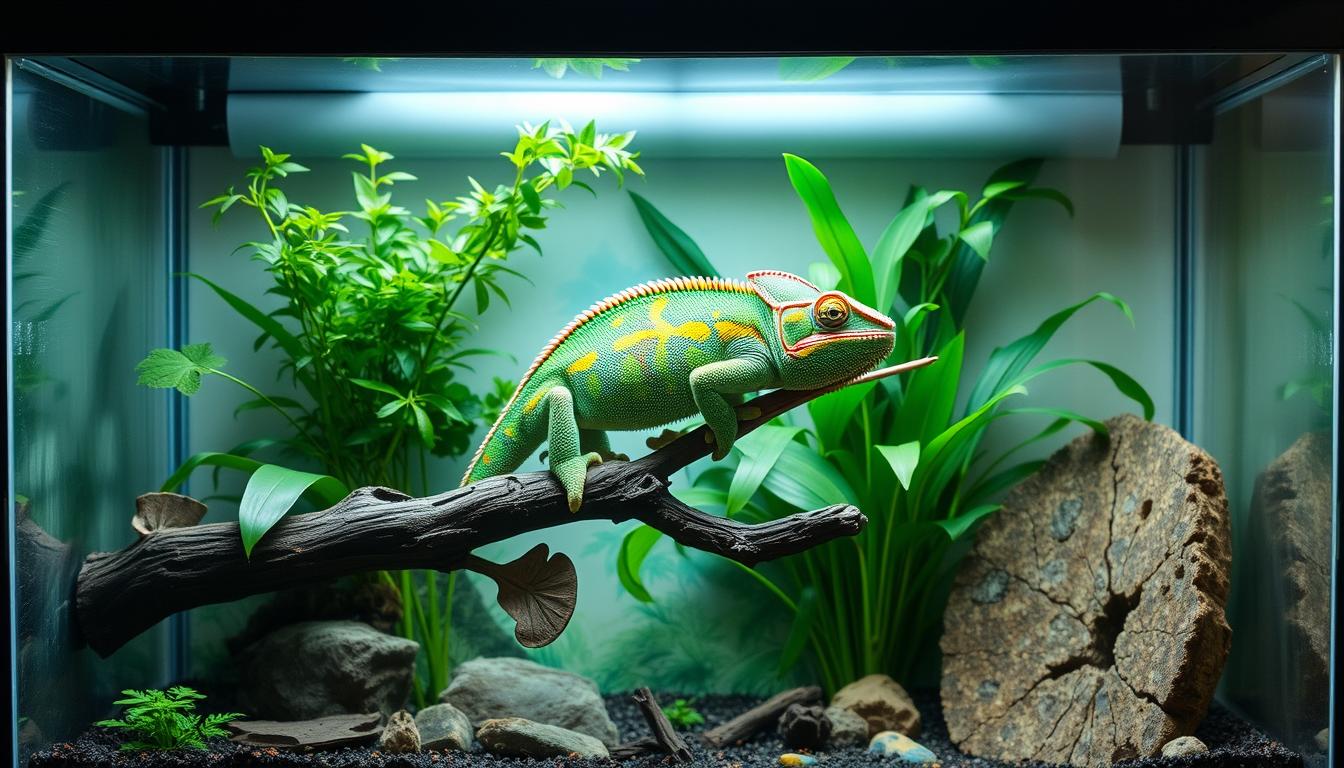 can a chameleon live in 12x12x24 tank