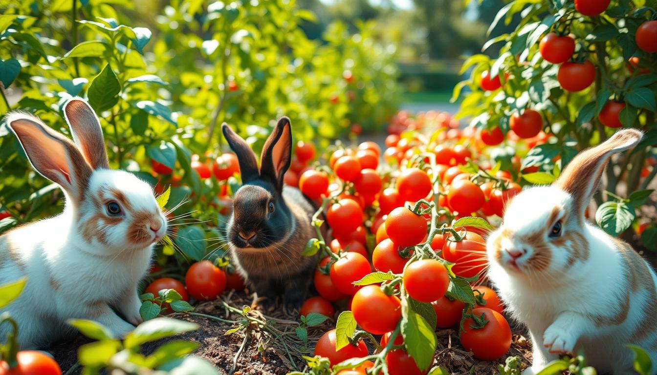 can rabbits eat tomatoes