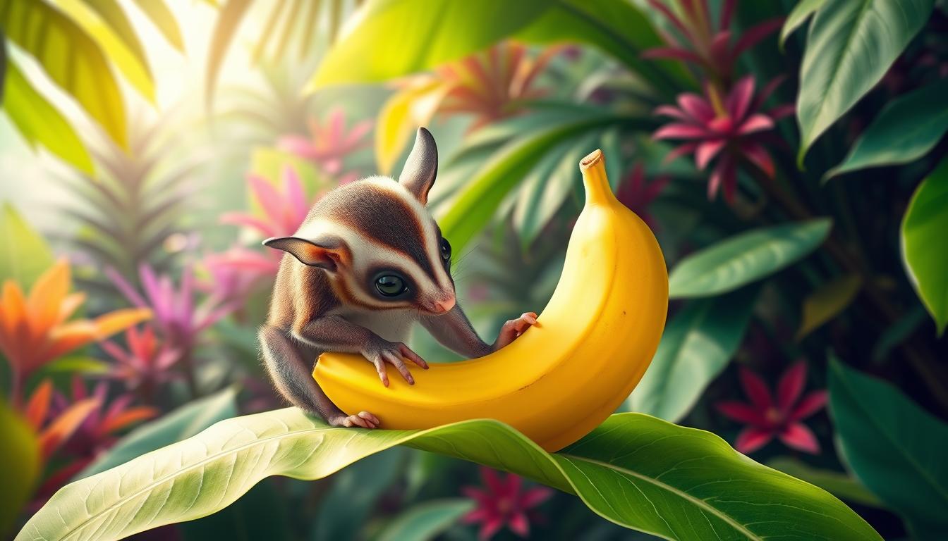 can sugar gliders eat bananas