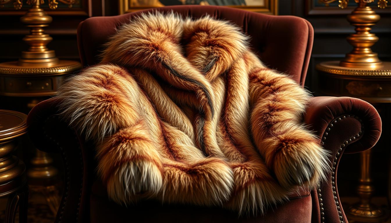 chinchilla fur coat