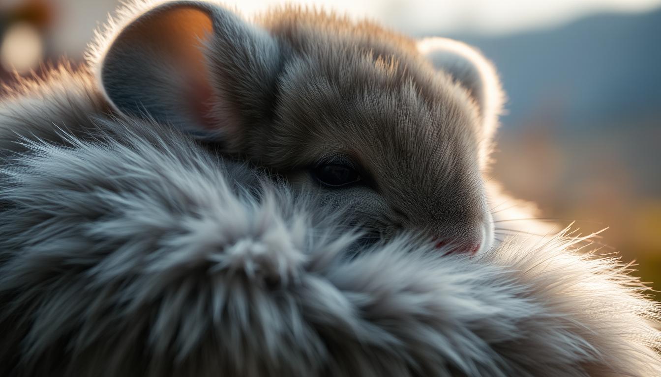 chinchilla fur